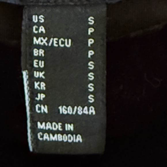 Forever 21‎ Black Velvet Mini Dress Womens Small Goth Witchy Whimsigoth 90s Y2K - Picture 4 of 6